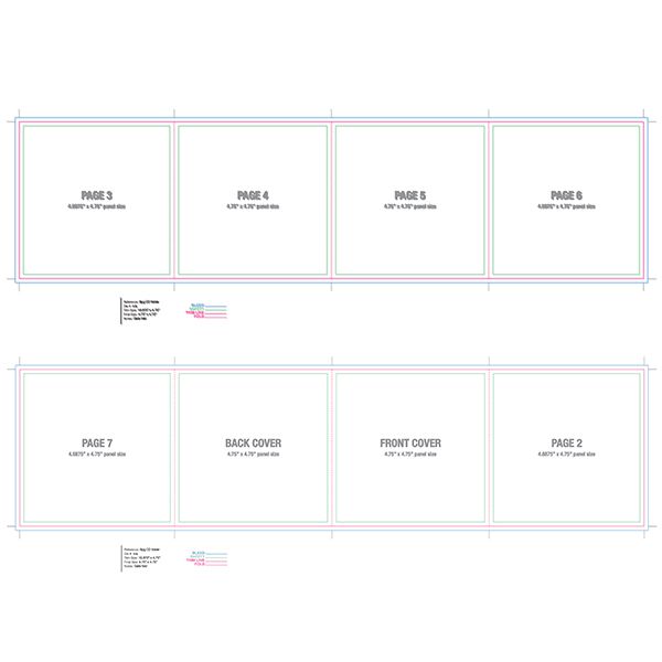 jewel case 8 page folder gate fold template disc templates gate fold template