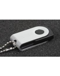 1GB Silver Custom Mini USB Drive
