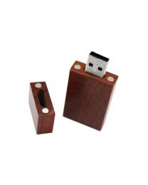 1GB Brown Custom Wood USB Drive