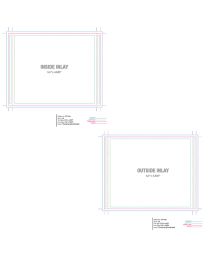 Jewel Case Inlay Template