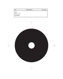 22mm Hub Disc Template