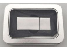 Small Tin Box with Wide Window