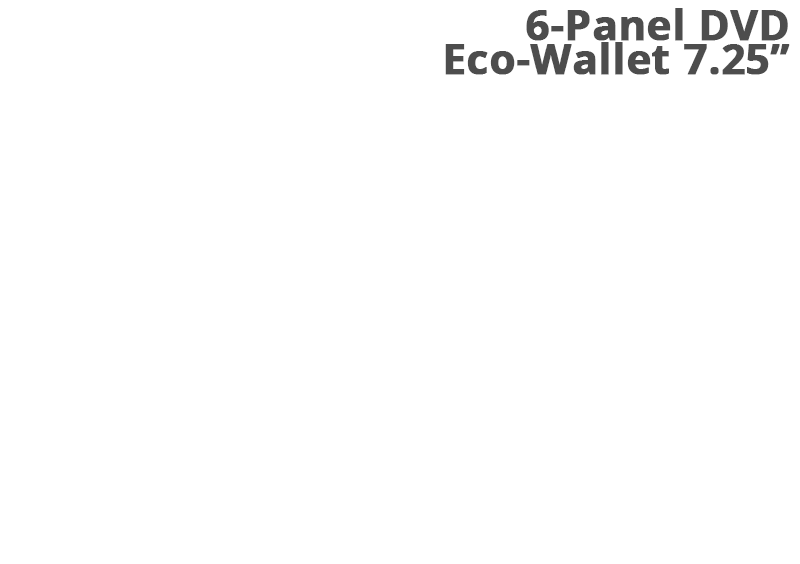 6-Panel DVD Eco-wallet