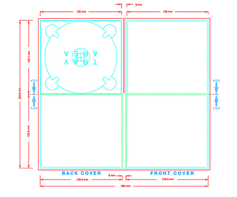 Digipak Templates