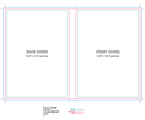 dvd case templates